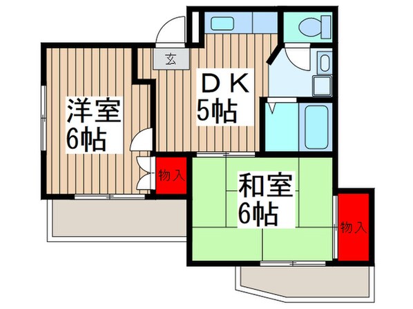 奧野邸の物件間取画像